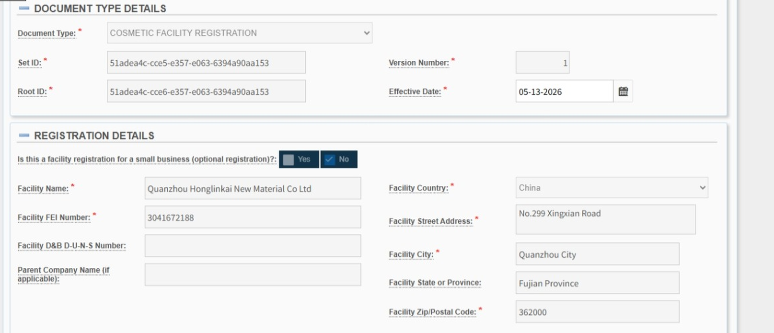 FDA Cosmetic Registration (MoCRA): What HLK Holds